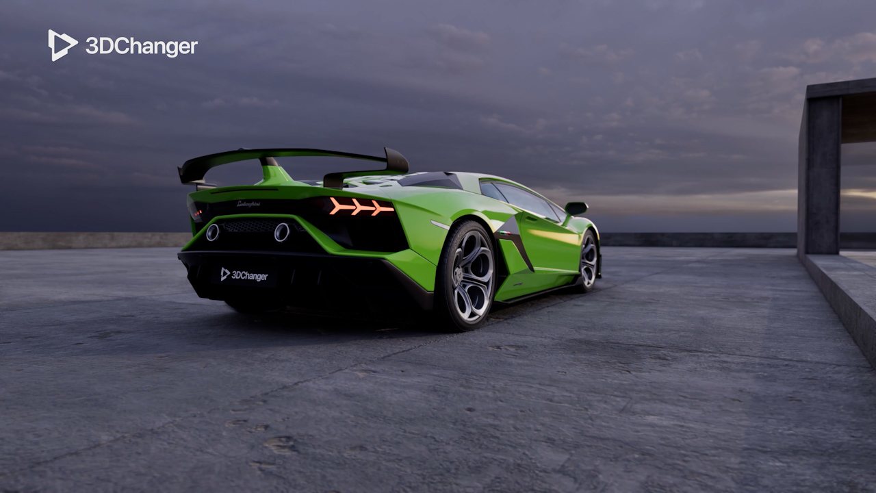 Real-time 3D configurator rendered in Unreal Engine